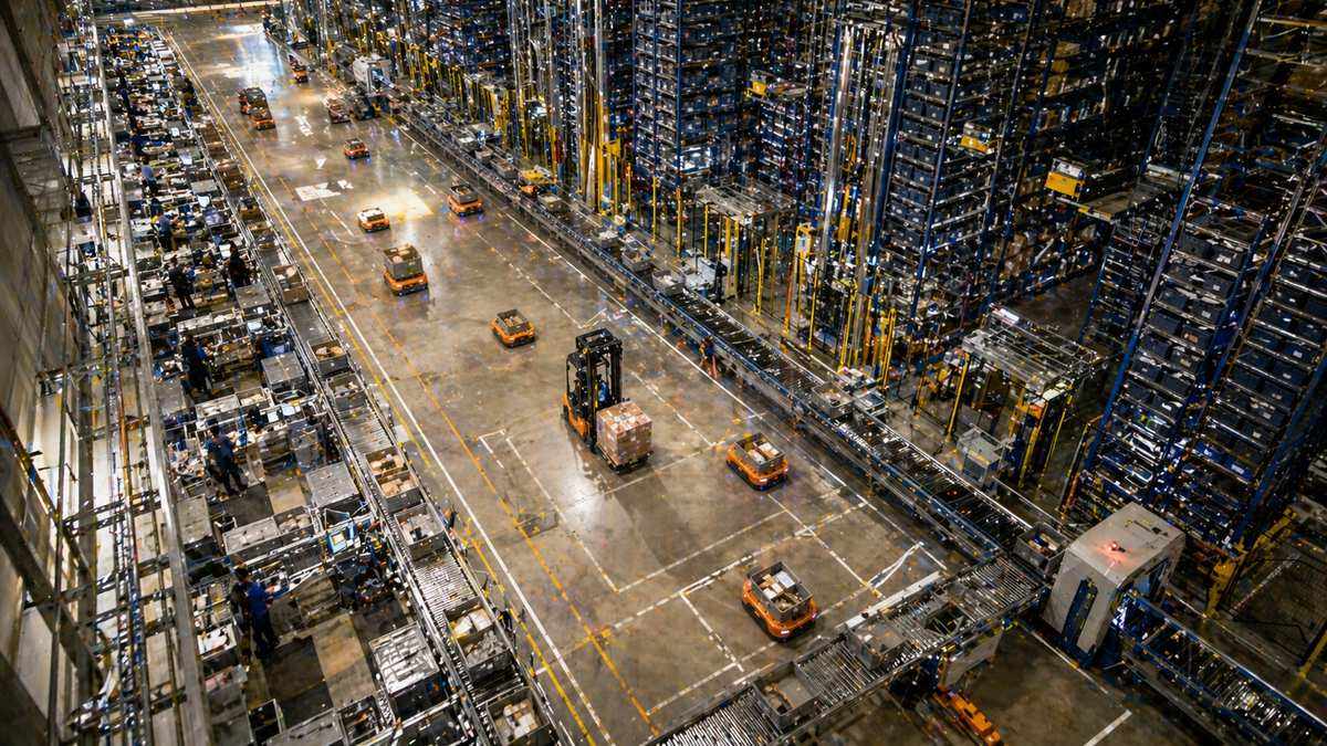 Multi-vendor robot fleet operating in automated warehouse