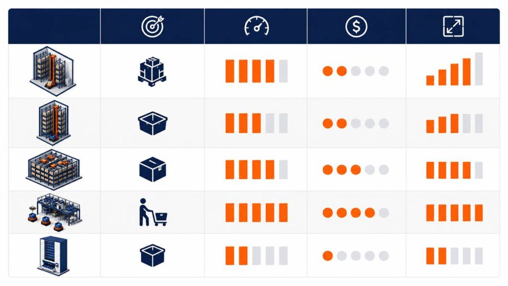Types of ASRS Systems: 5 Main Options Compared (2026 Guide)