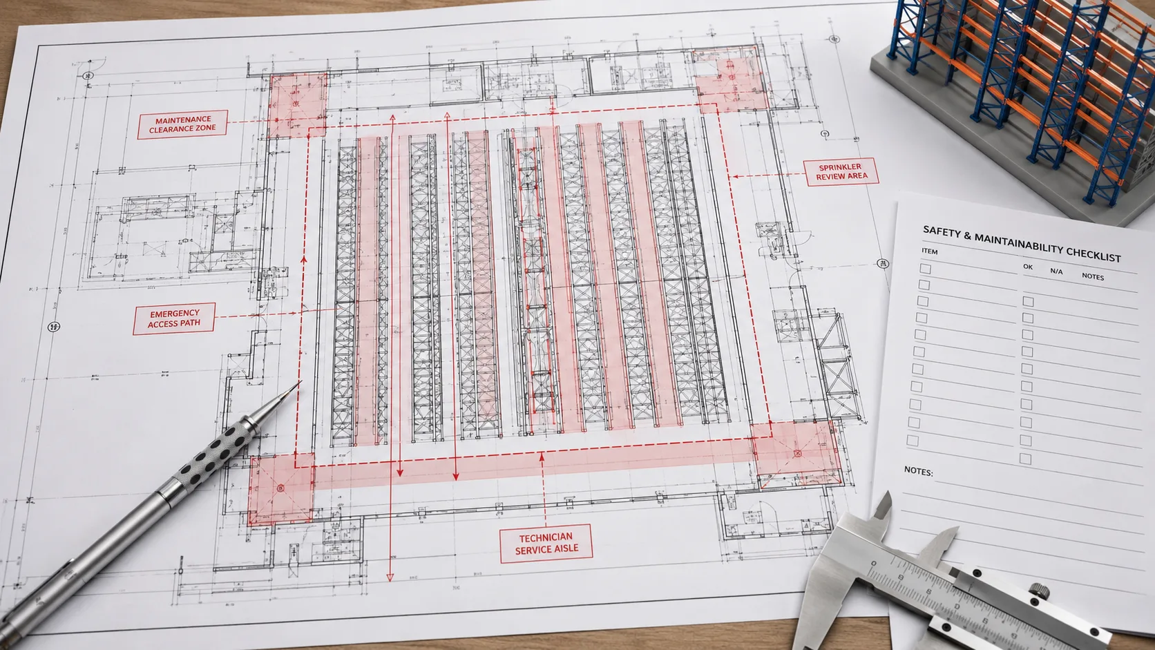 Typ Asrs Racking Layout ASRS Warehouse Design Layout: Complete Planning Guide